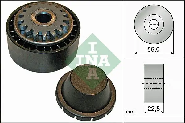 INA 531085410 Ролик приводного ремня AUDI:
