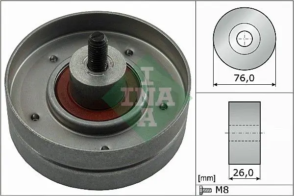 532 0252 30 Паразитный / Ведущий ролик.