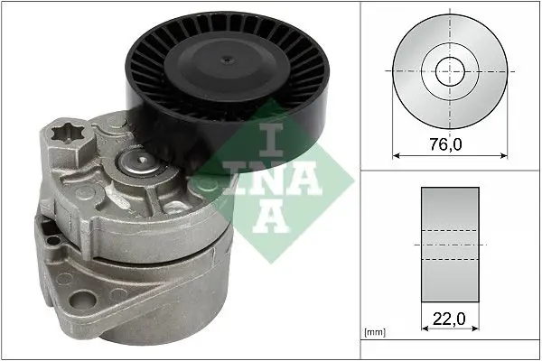 Ina 534001810 ролик натяжной с механизмом
