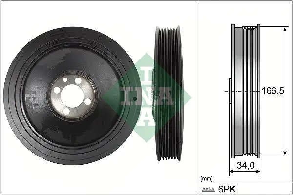 544 0150 10 Шкив коленвала ALFA ROMEO: