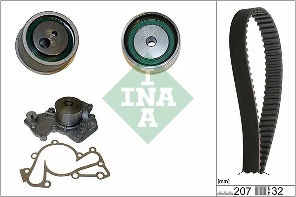 INA 530043030 РЕМКОМПЛЕКТ РЕМНЯ ГРМ +