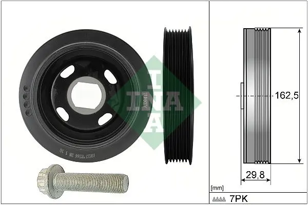 INA 544017920 Комплект ременных шкивов,