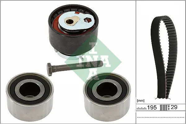 INA 530093310 Комплект ремня ГРМ