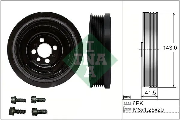 INA 544018220 Комплект ременных шкивов,