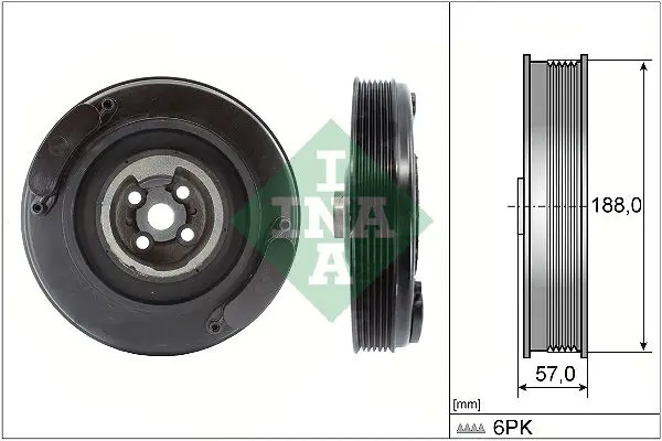 Ina 544000210 Шкив коленвала