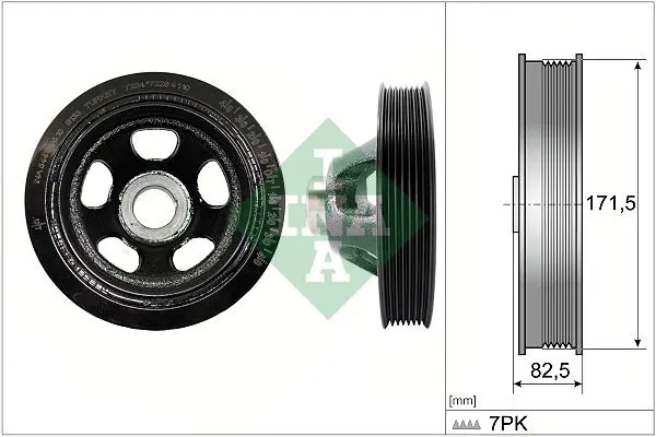 544019510 Crank Pulley