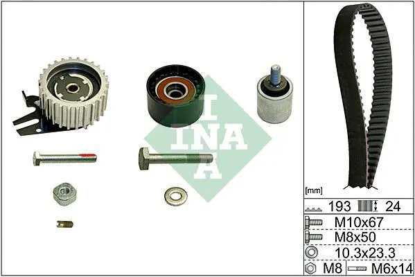 Ina 530061910 Комплект грм Astra