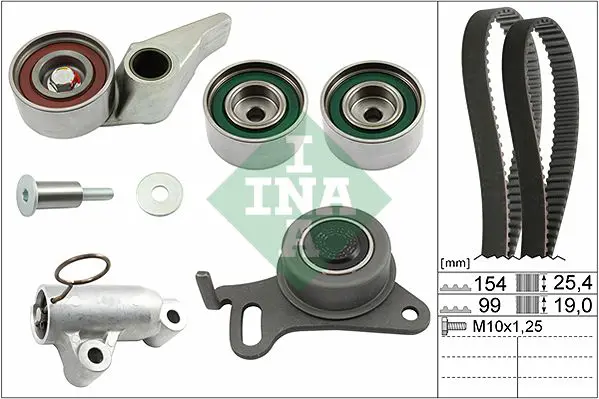 Ina 530059410 Комплект ГРМ MITSUBISHI L200