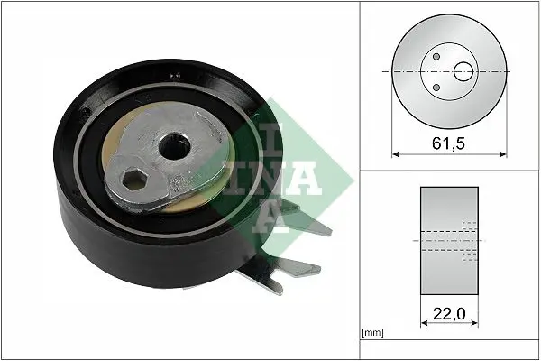 Ina 531025230 Ролик натяжной ремня ГРМ SEAT: