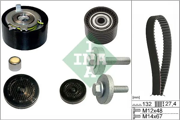 Ina 530063910 Комплект ГРМ RENAULT MEGANE