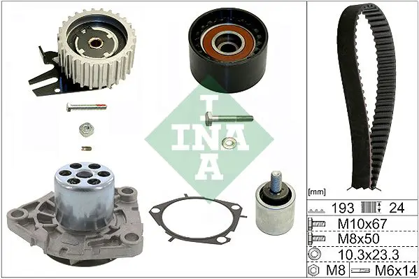 INA 530061930 Комплект грм Astra