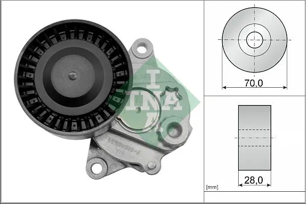 Ina 533001710 Натяжитель ремня MERCEDES