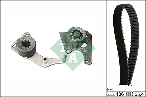 Ina 530009610 Комплект ГРМ Peugeot. Citroen