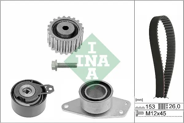 Ina 530035710 Комплект ремня ГРМ