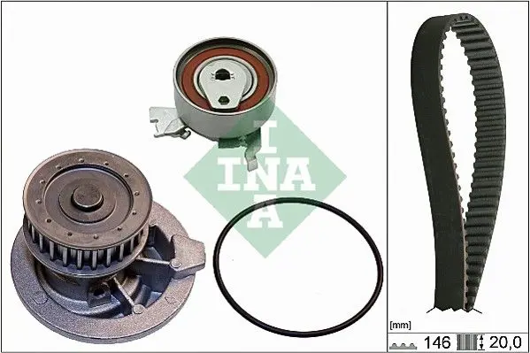 INA 530014730 РЕМКОМПЛЕКТ РЕМНЯ ГРМ +