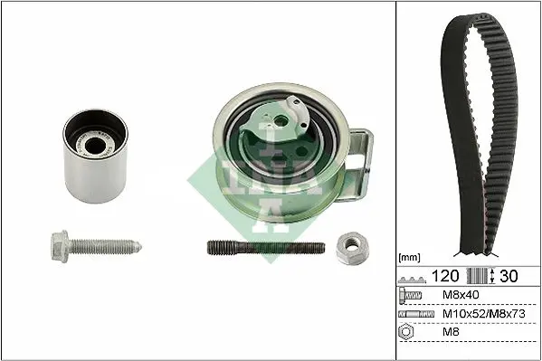 Ina 530017610 Комплект ГРМ VW PASSAT (3B2),