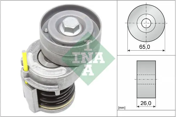 Ina 534034610 Натяжитель ремня VW GOLF V,