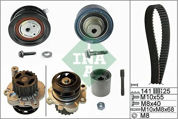 Ina 530036131 РЕМКОМПЛЕКТ РЕМНЯ ГРМ +