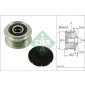 535024010 Шкив генератора TOYOTA: AURIS