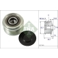 535007710 Ina Шкив генератора MERCEDES VITO