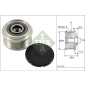 535022210 Ina Шкив генератора AUDI Q7 (4L)