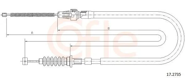 COFLE 172735 Трос