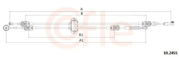 COFLE 102455 Трос