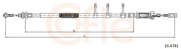 COFLE 104741 Трос
