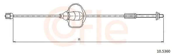 COFLE 105360 Трос
