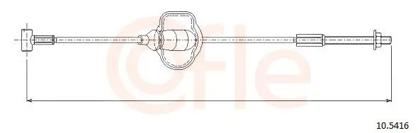 COFLE 105416 Трос