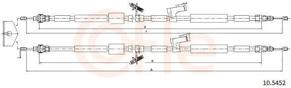 COFLE 105452 Трос