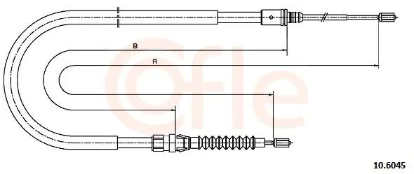 COFLE 106045 Трос