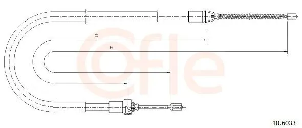 COFLE 106033 Трос