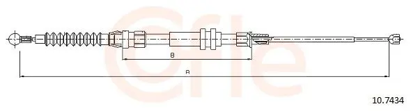 COFLE 107434 Трос