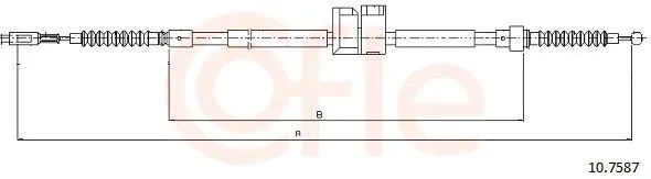 COFLE 107587 Трос