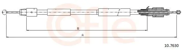 COFLE 107630 Трос