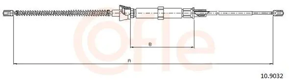 COFLE 109032 Трос