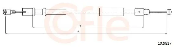 COFLE 109837 Трос