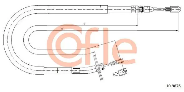 COFLE 109876 Трос