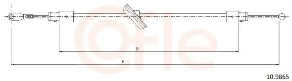 COFLE 109865 Трос