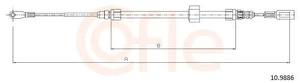 COFLE 109886 Трос
