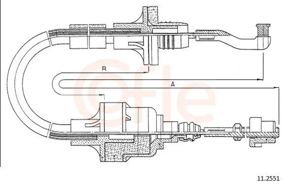 COFLE 112551 Трос