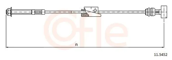 COFLE 115452 Трос