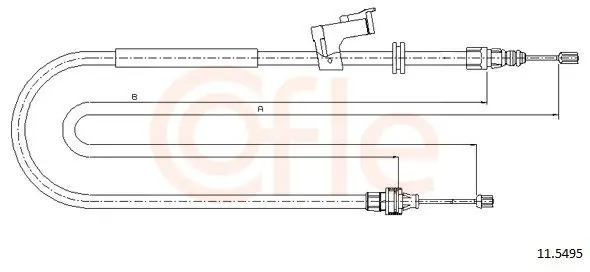 COFLE 115495 Трос