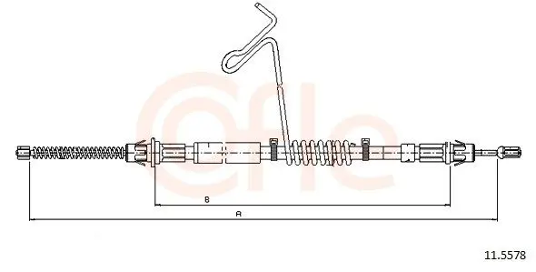 COFLE 115578 Трос