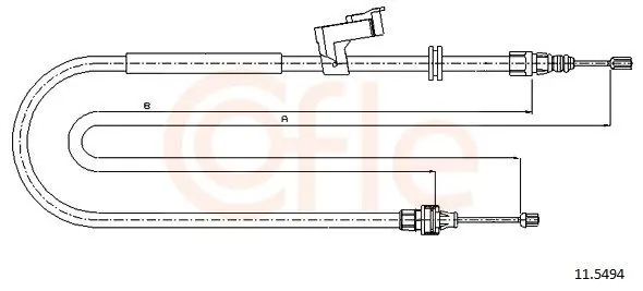 COFLE 115494 Трос