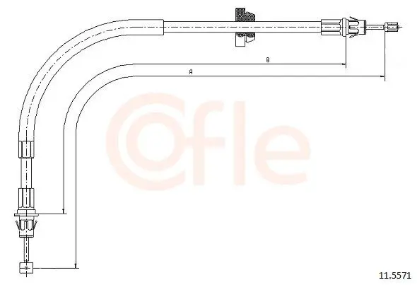 COFLE 115571 Трос