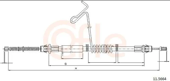 COFLE 115664 Трос
