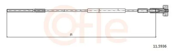 COFLE 115936 Трос