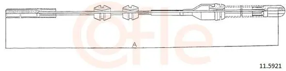 COFLE 115921 Трос